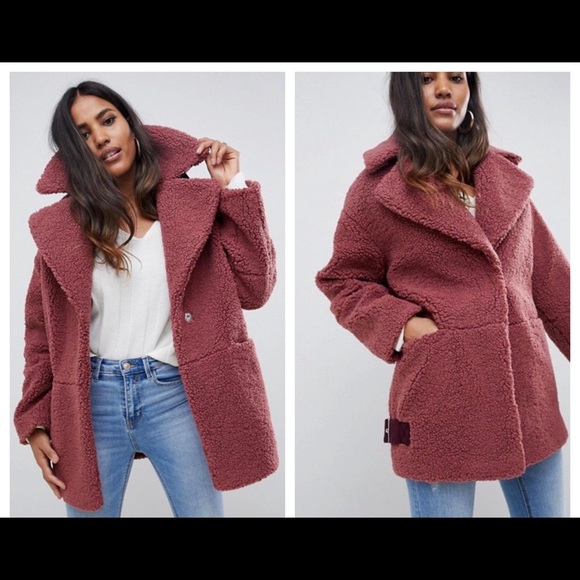 multiple colors unique design popular stores ASOS Jackets & Coats | Design Teddy Borg Shearling Biker Jacket ... multiple colors unique design popular stores ASOS Jackets & Coats | Design Teddy Borg Shearling Biker Jacket ...